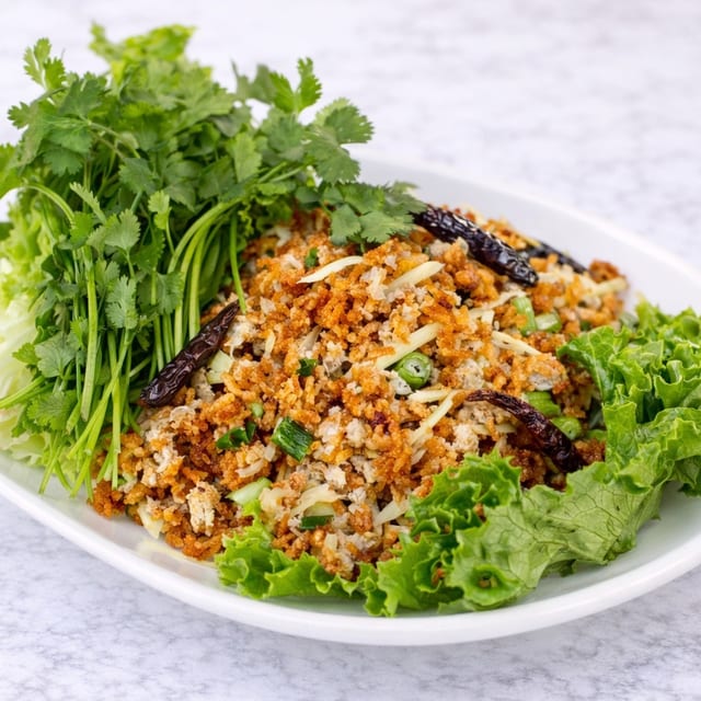 Nam Sod Crispy Rice.