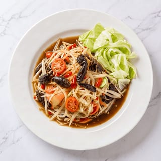 Som Tum Plu (Black Crab)