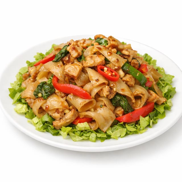 Pad Kee Mow "Drunken Noodles".