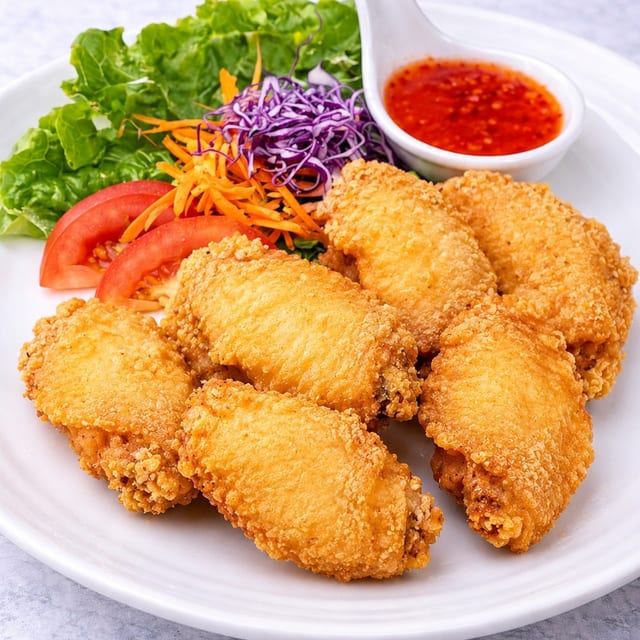 Fried Chicken Wings.