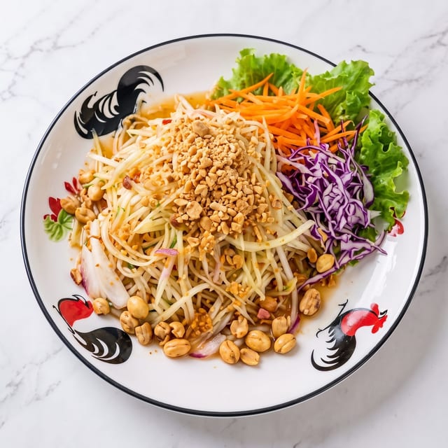 Crispy Mango Salad.