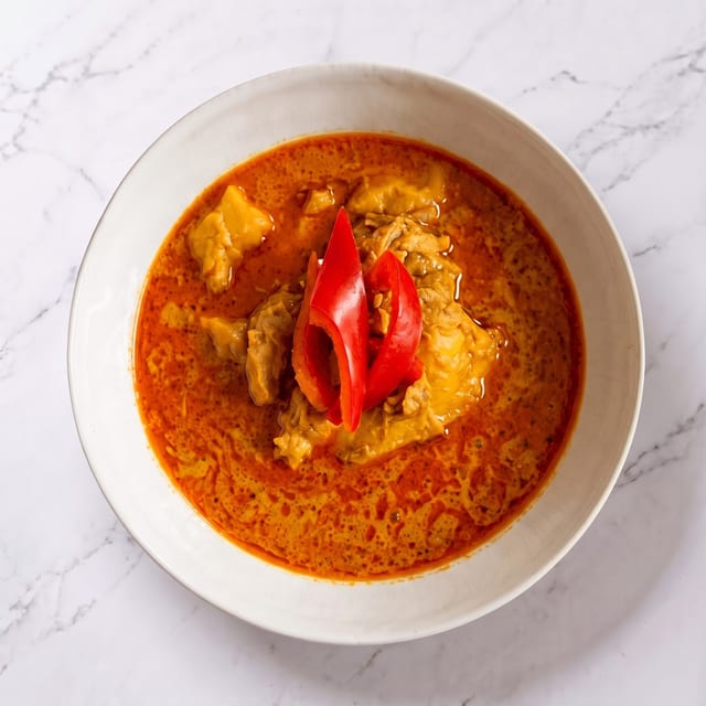 Yellow Chicken Curry.