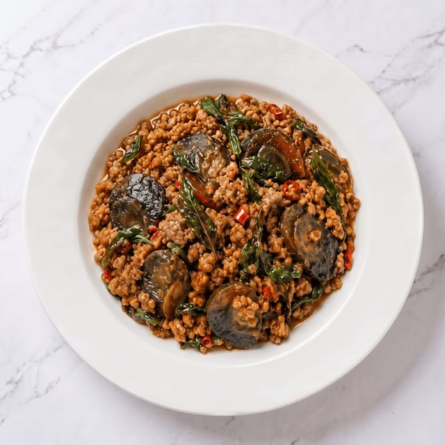 Century Egg Krapow.